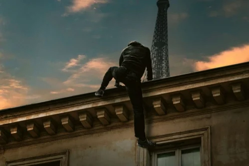 Spiderman z Paryża